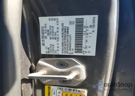 2016 Ford Transit Connect Titanium from USA, damaged, VIN NM0GE9G77G1247671